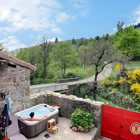 Cocon Avec Jacuzzi Vakantiehuis Labastide-sur-Bésorgues