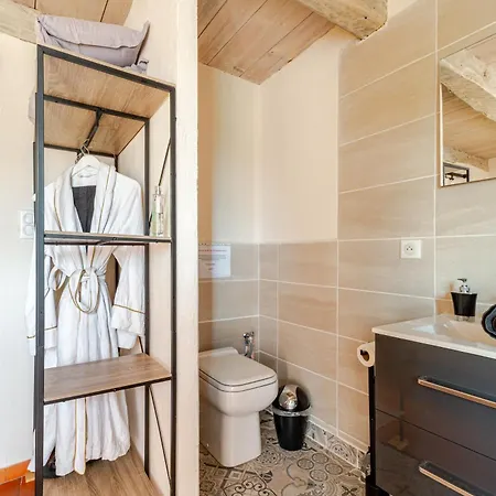 Cocon Avec Jacuzzi Ferienhaus *