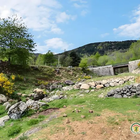 Cocon Avec Jacuzzi Ferienhaus Labastide-sur-Bésorgues